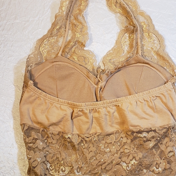 ♥️ SOHO WOMEN'S HALTER TOP LACE BRA - Picture 2 of 6